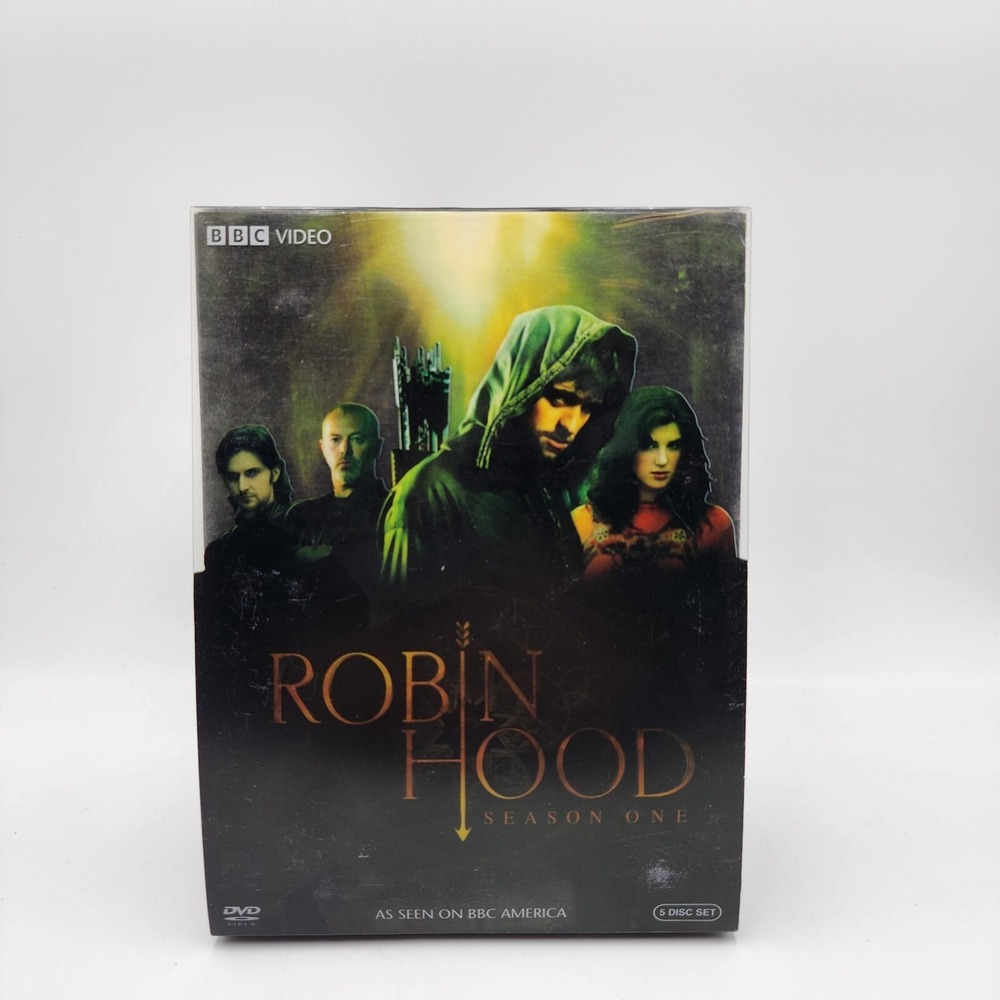 Robin Hood Season One BBC Video DVD 5 Disc Set As Seen on BBC America